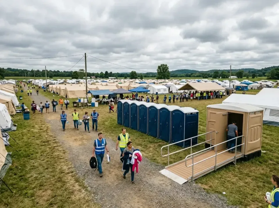 disaster-relief-camp-restrooms-010 — frequently asked questions, Dumpster & Portable Bathrooms Rental in Lake Crystal, MN